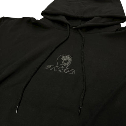 SKULL SKATES BLACKOUT LOGO HOODIE