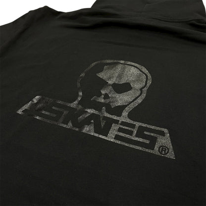 SKULL SKATES BLACKOUT LOGO HOODIE