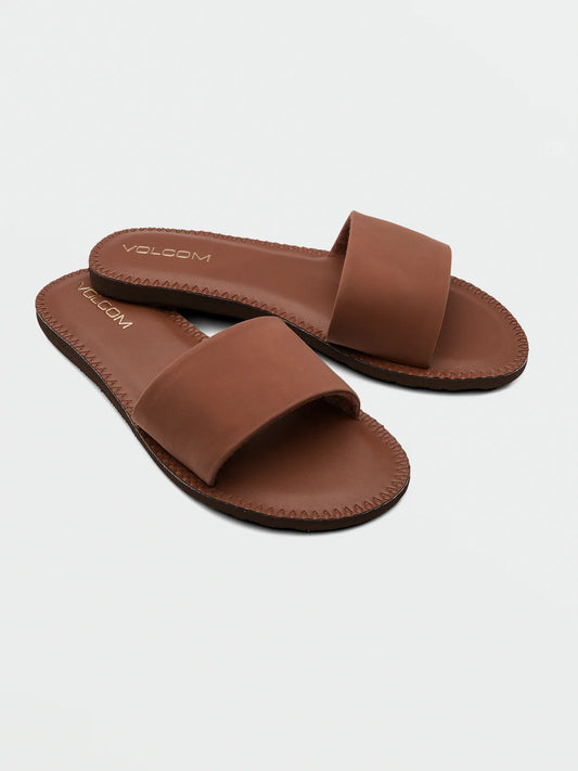 VOLCOM SIMPLE SLIDE DARK CLAY