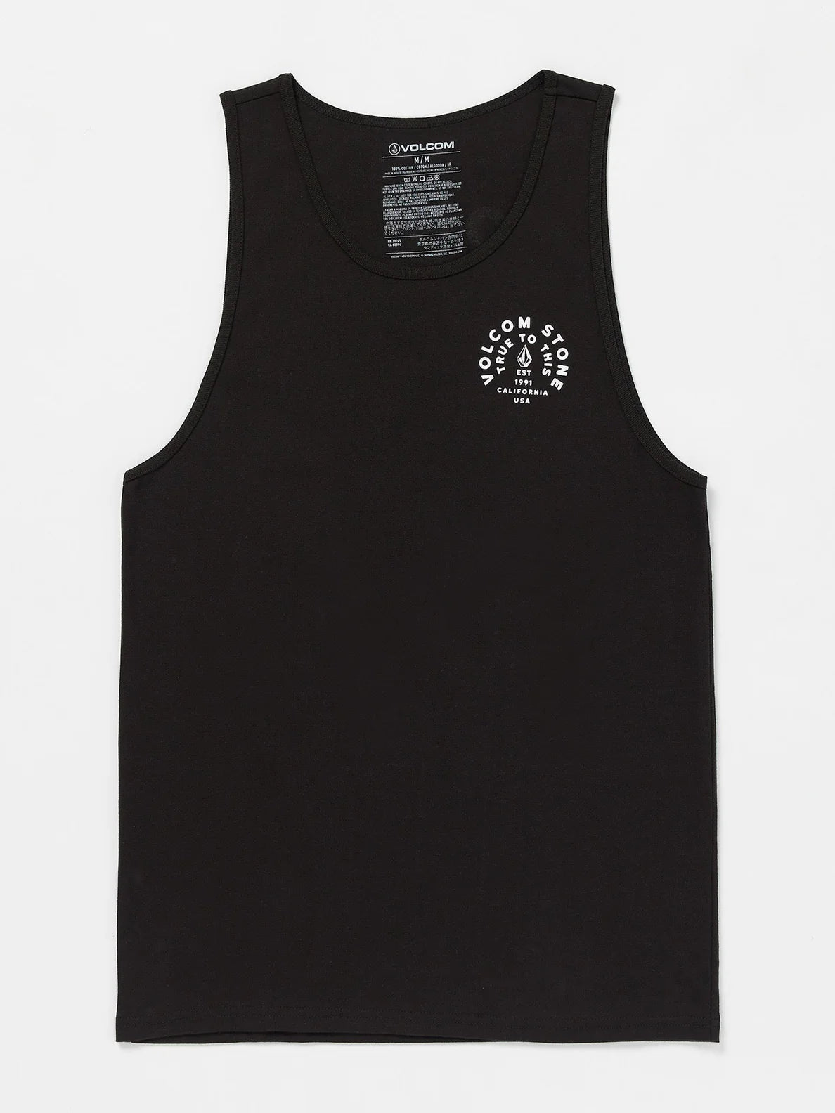 VOLCOM TENNON TANK BLACK