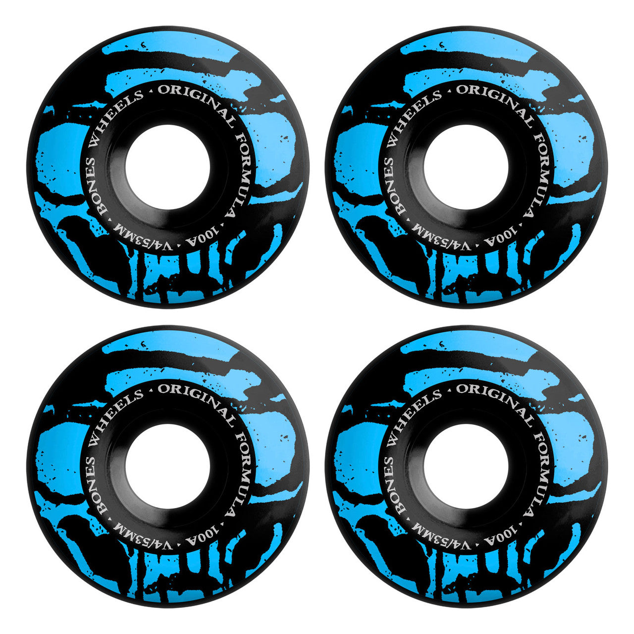 BONES MUMMY SKULLS 100A OG FORMULA V4 WIDE WHEEL 53MM