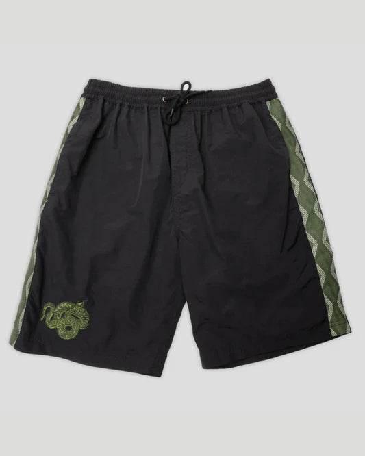 PASSPORT COILED RPET CASUAL SHORT BLACK