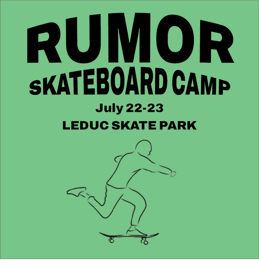 2026 LEDUC SKATEBOARD CAMP (JULY 22rd & 23th)