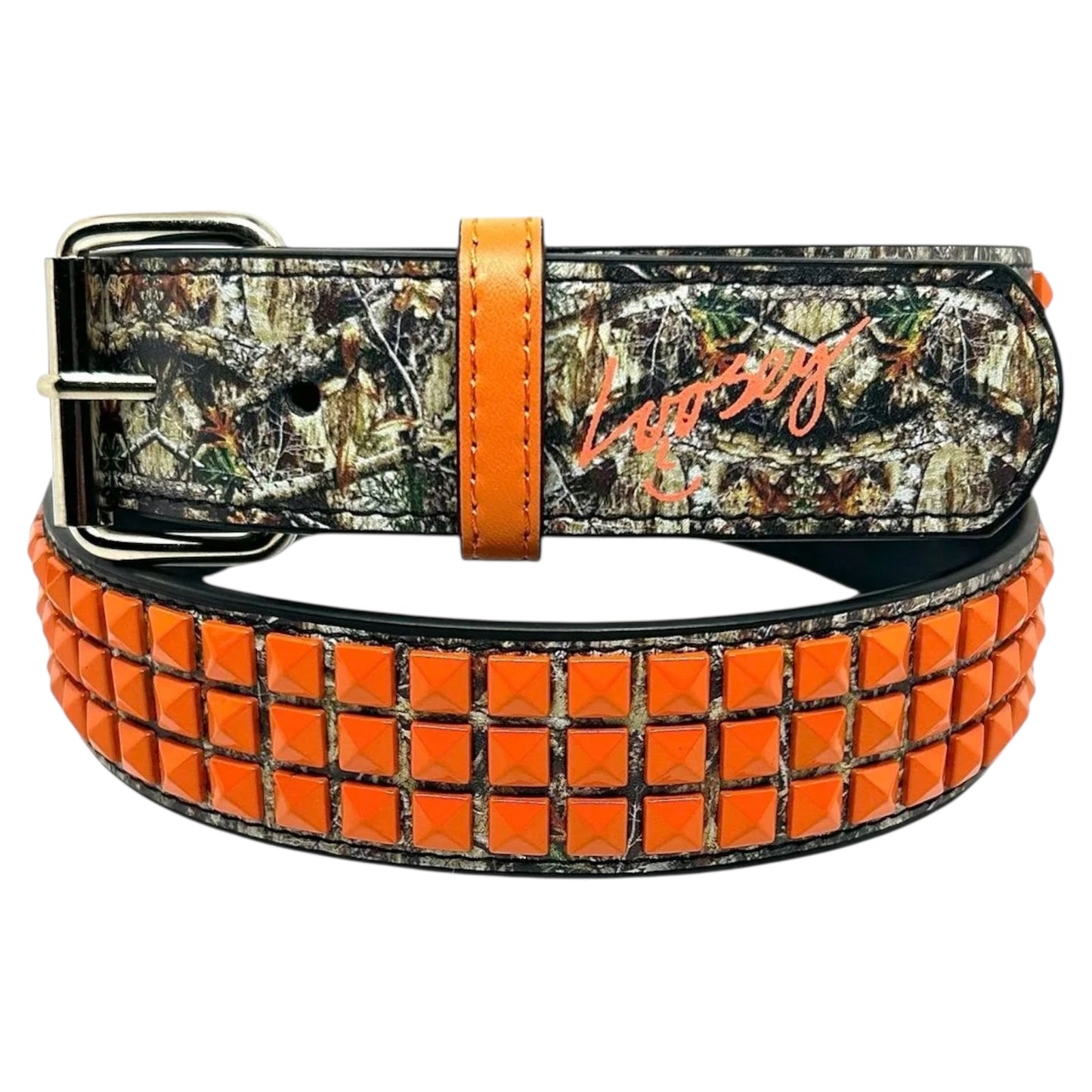 LOOSEY PREMIUM DEVIN SZYDLOWSKI PRO STUD BELT ORANGE