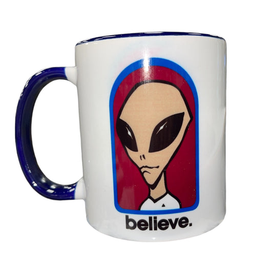 ALIEN WORKSHOP BELIEVE MUG