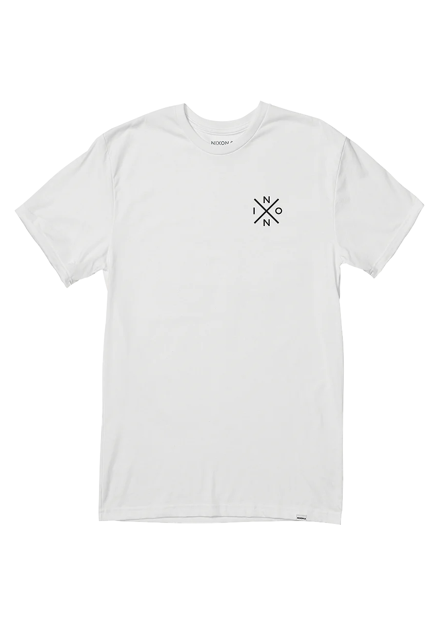 NIXON SPOT TEE WHITE