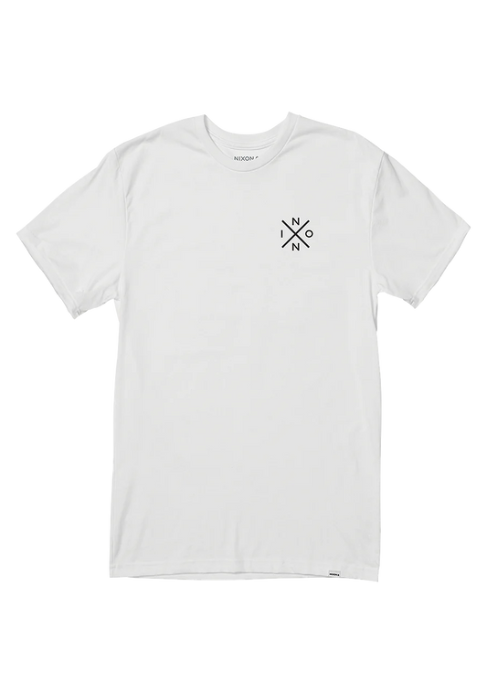 NIXON SPOT TEE WHITE