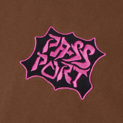 PASSPORT GLYPH TEE CHOCOLATE