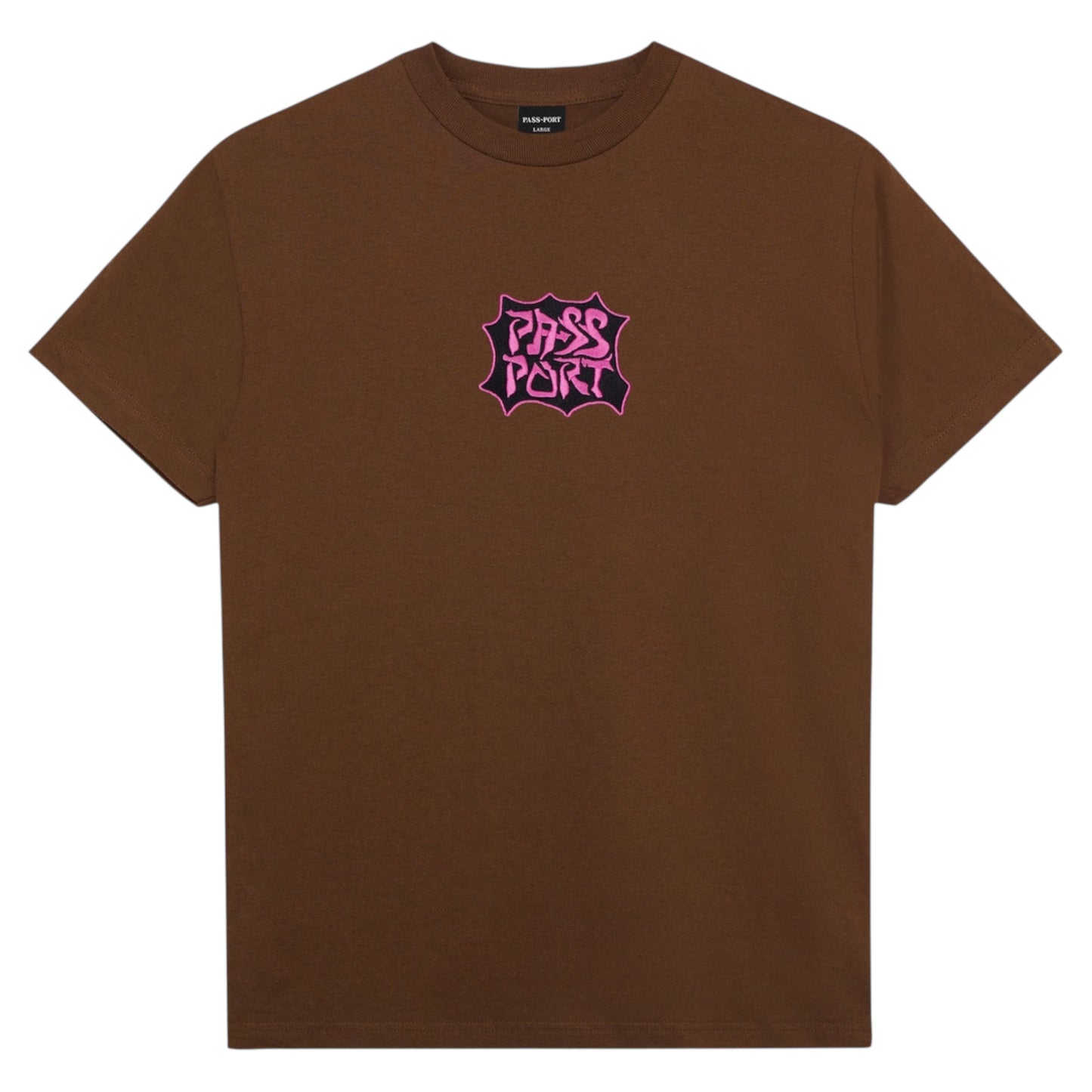 PASSPORT GLYPH TEE CHOCOLATE