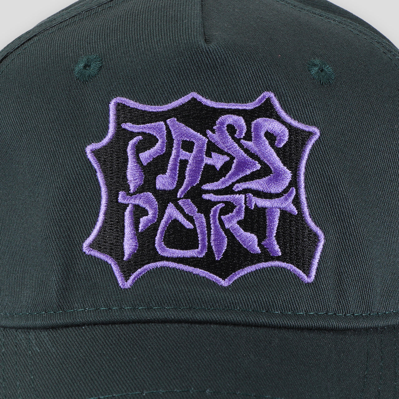 PASSPORT GLYPH PACKERS CAP JADE GREEN