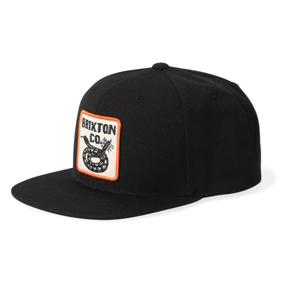 BRIXTON HOMER MP SNAPBACK BLACK