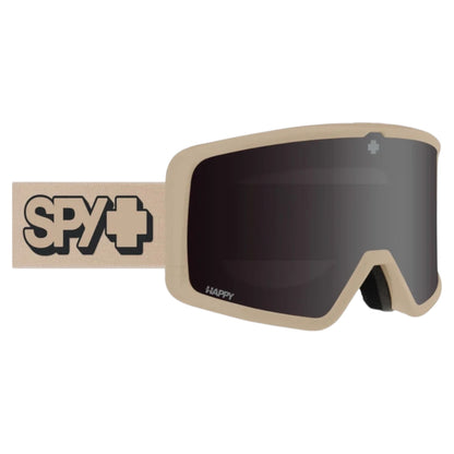 SPY MEGALITH TAN HAPPY MIXED LIGHT ROSE BLACK MIRROR PLUS HAPPY LOW LIGHT YELLOW GOGGLE