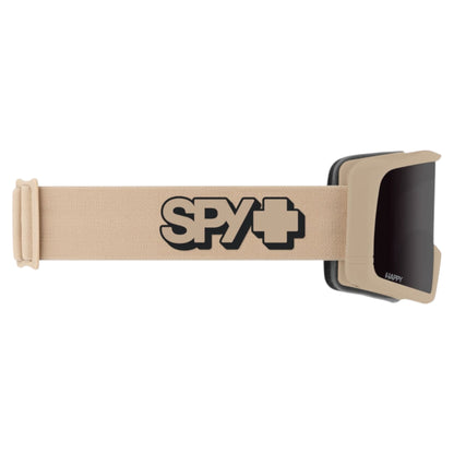 SPY MEGALITH TAN HAPPY MIXED LIGHT ROSE BLACK MIRROR PLUS HAPPY LOW LIGHT YELLOW GOGGLE