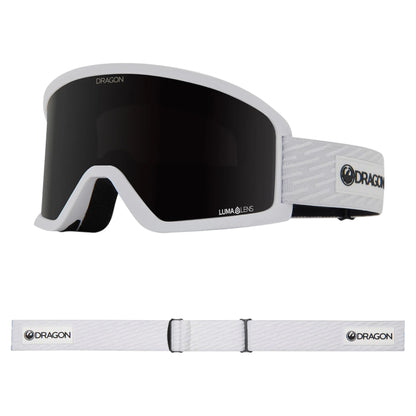 DRAGON DX3 PLUS OTG BLIZZARD LUMA LENS MIDNIGHT W/ LIGHT ROSE GOGGLE