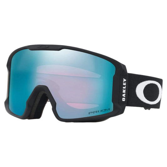 OAKLEY LINE MINER M NOIR MAT PRIZM SAPPHIRE IRIDIUM