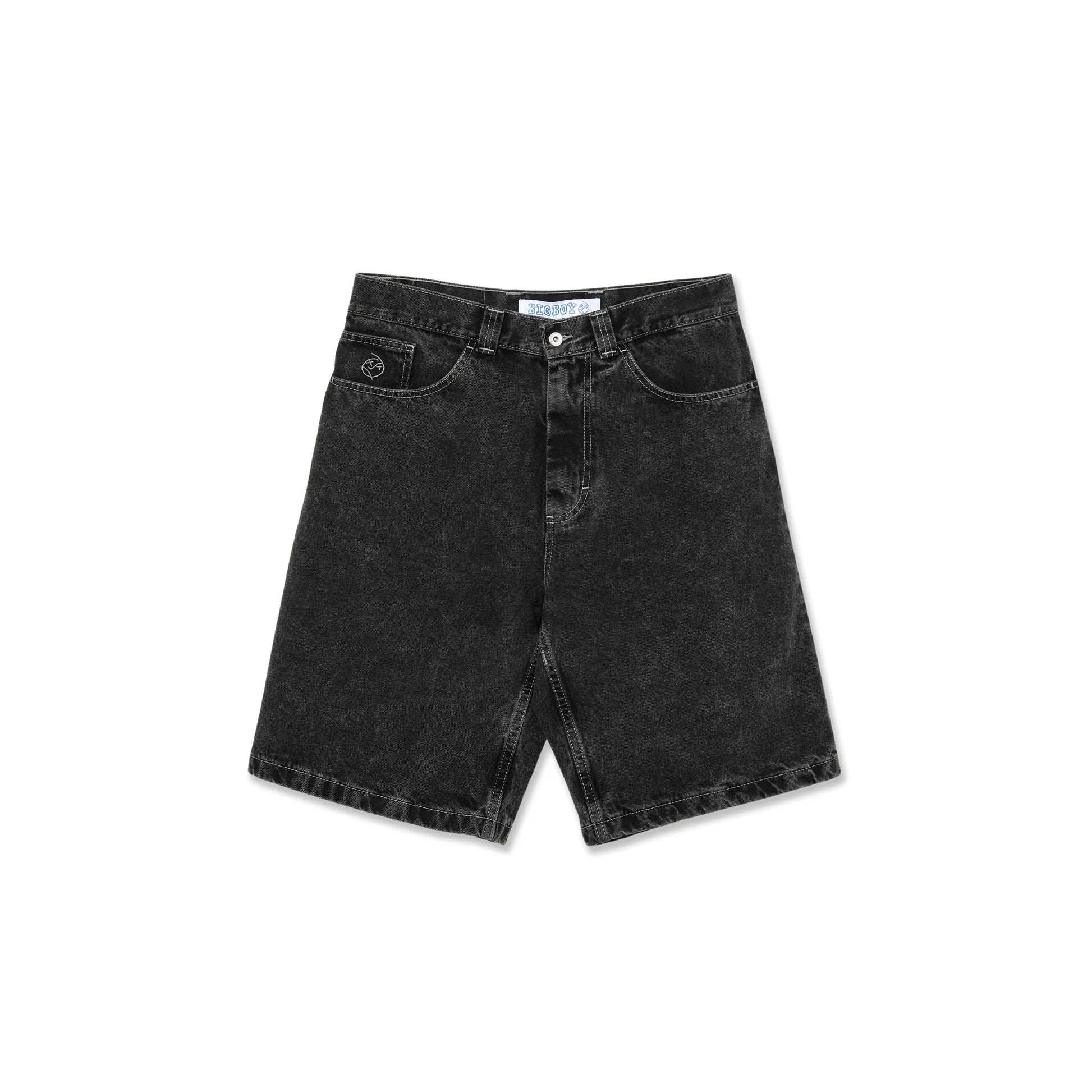 POLAR BIG BOY SHORTS SILVER BLACK