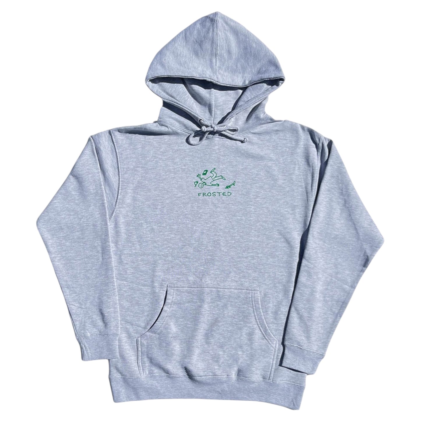 FROSTED CLASSIC MONDAY HOODIE GREY