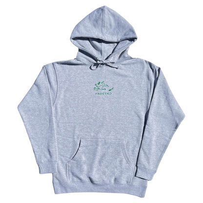 FROSTED CLASSIC MONDAY HOODIE GREY
