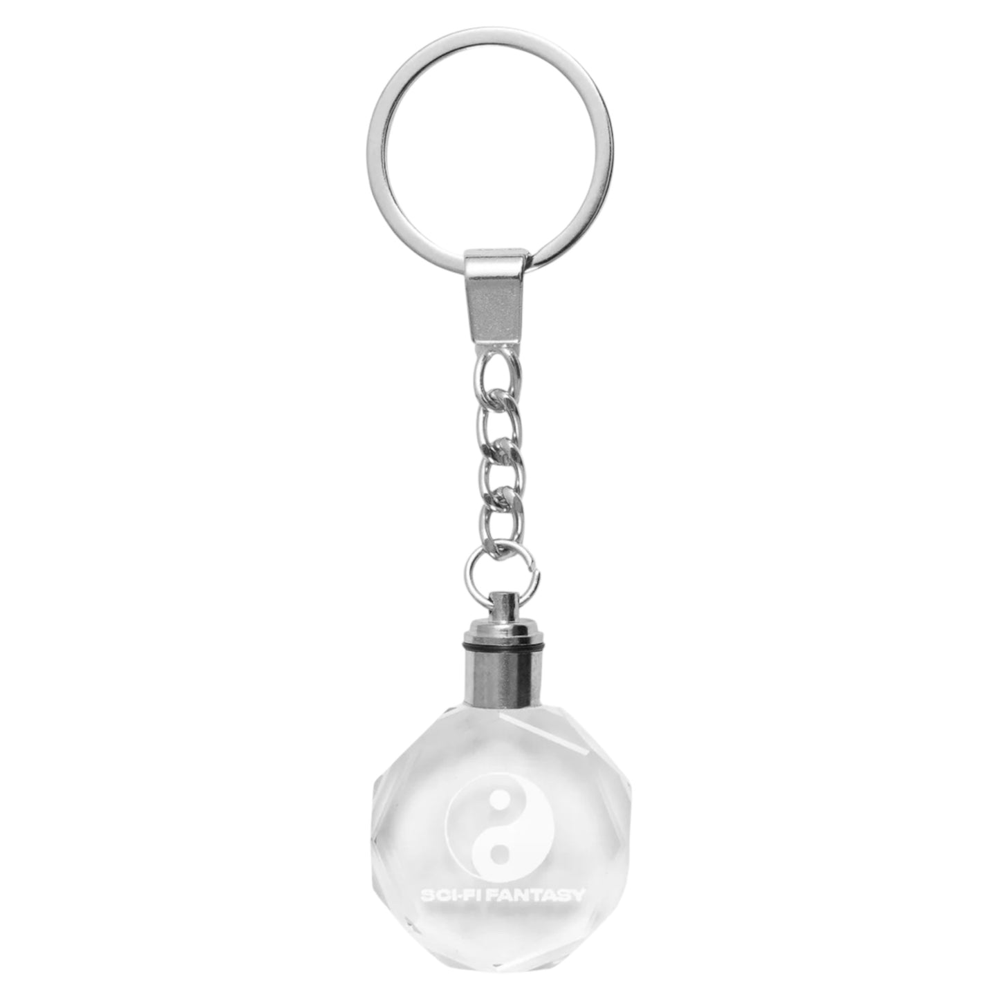 SCI FI FANTASY LIGHT UP CRYSTAL KEYCHAIN