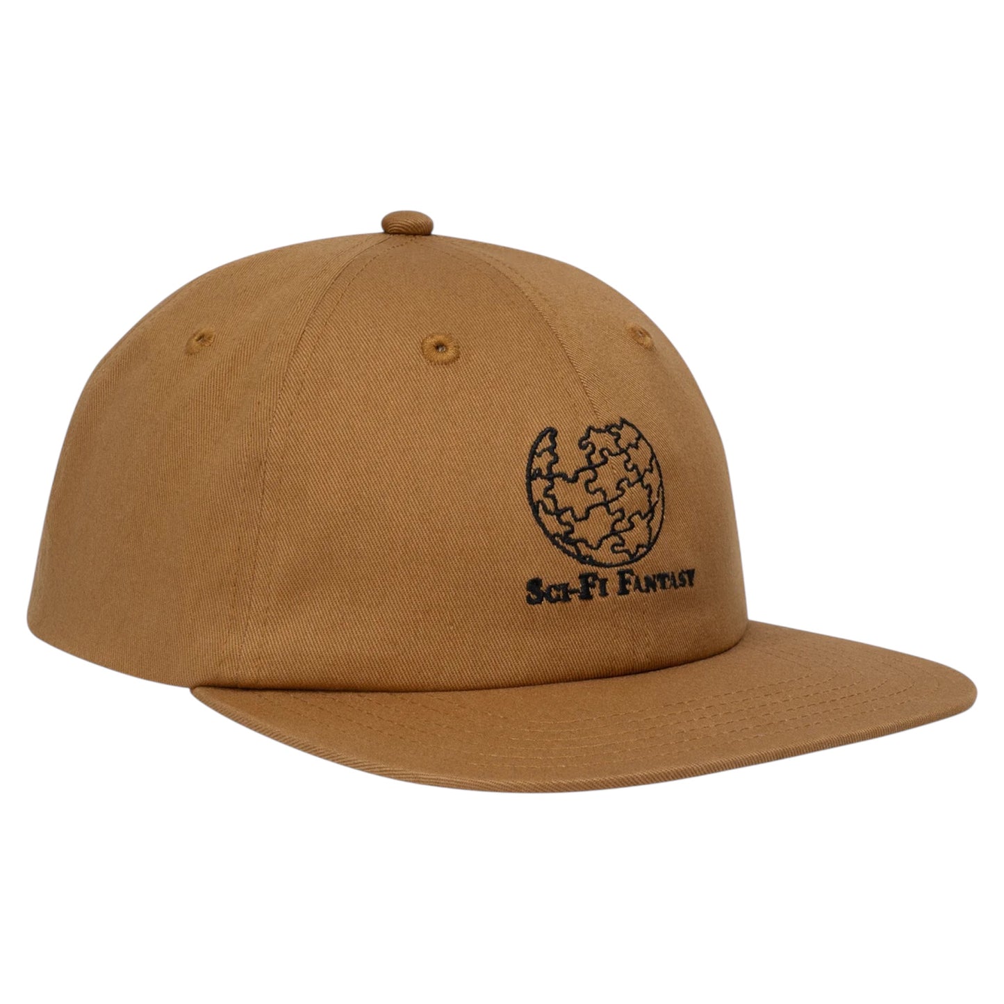 SCI FI FANTASY PUZZLE GLOBE HAT KHAKI