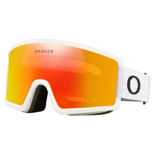 OAKLEY TARGET LINE L MATTE WHITE FIRE IRIDIUM