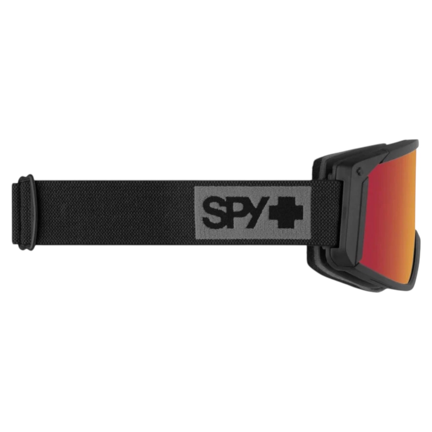 SPY RAIDER MATTE BLACK MIXED LIGHT ROSE RED SPECTRA MIRROR GOGGLE