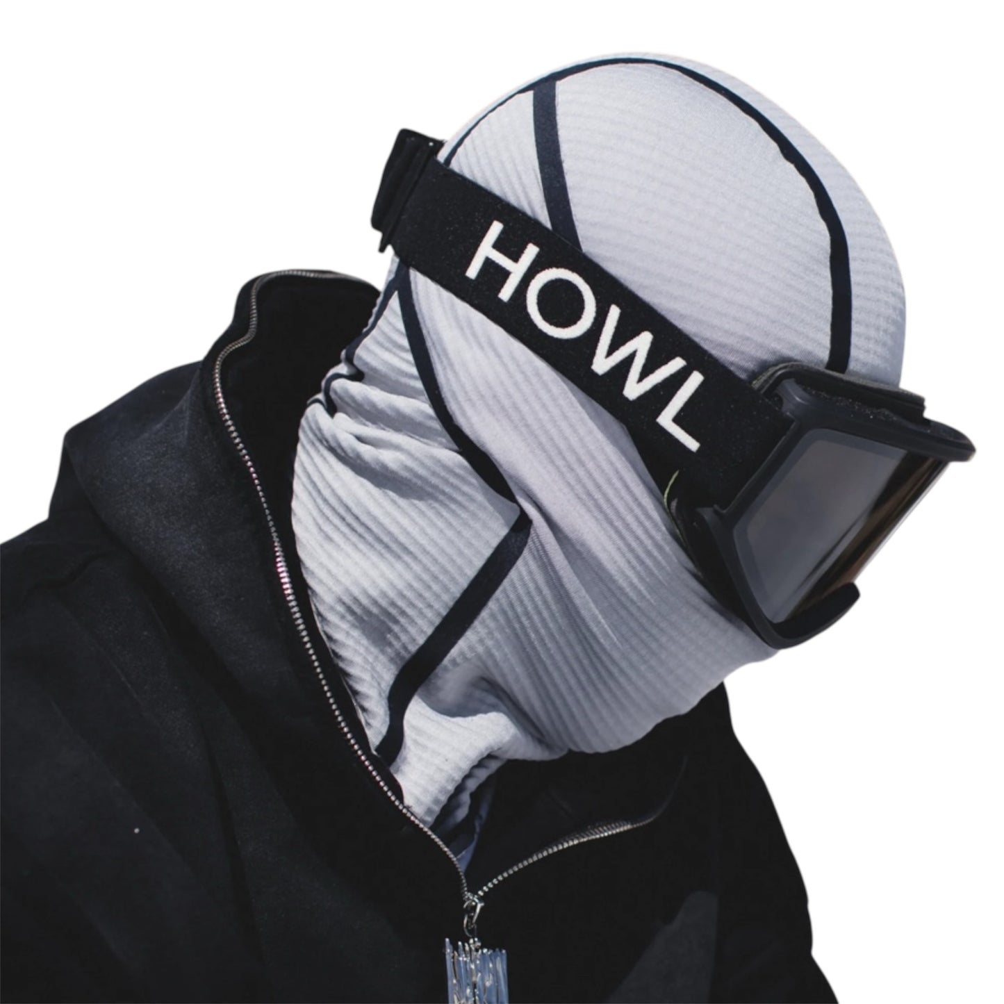 HOWL TAPED FACE MASK COOL GREY