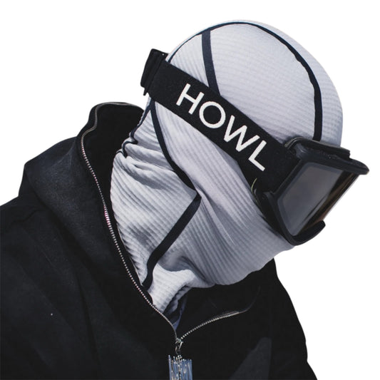 HOWL TAPED FACE MASK COOL GREY