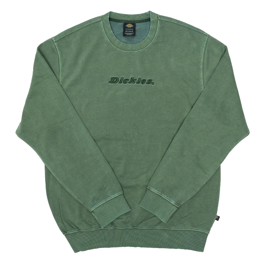 DICKIES JAKE HAYES SWEAT-SHIRT BRODÉ PINE PIGMENT WASH