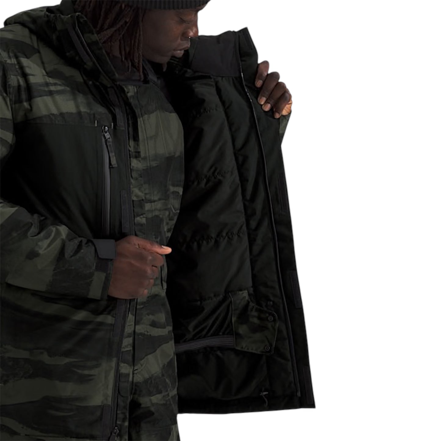 THE NORTH FACE MENS FREEDOM INSULATED JACKET NEW TAUPE GREEN