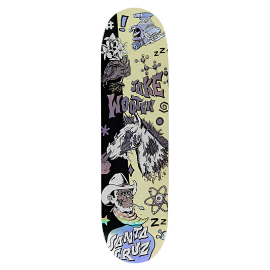 SANTA CRUZ VX DECK WOOTEN FEVER DREAM 8.5