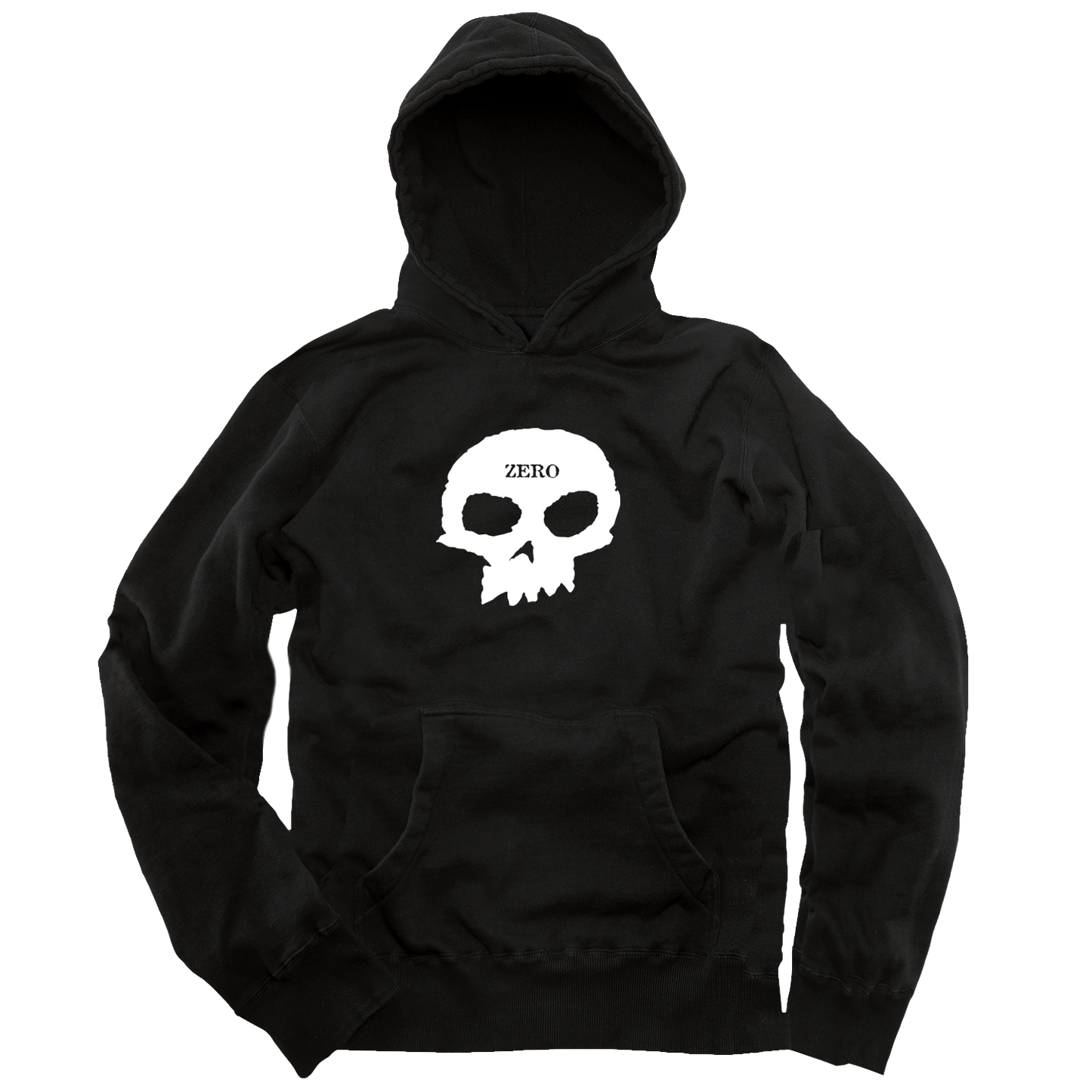 ZERO SINGLE SKULL HOODY BLACK