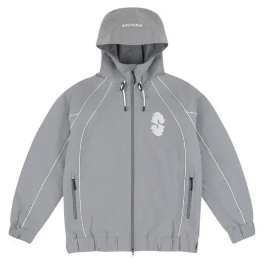 SOUVENIR INSULATED TRACK JACKET COOL GREY