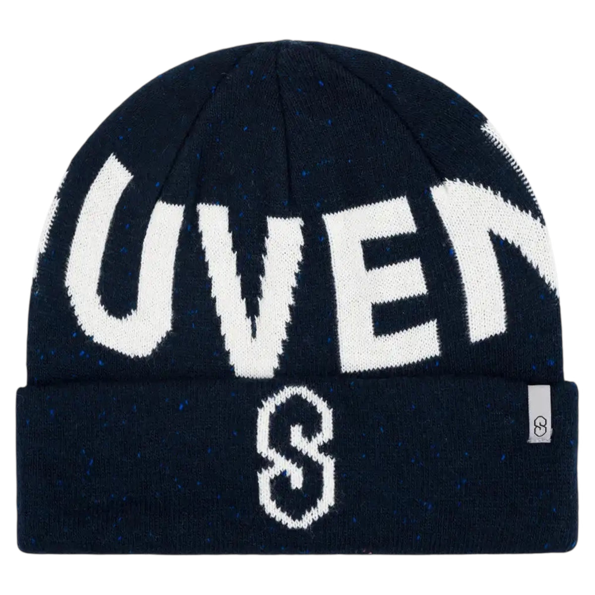 SOUVENIR SPECKLED CUFF BEANIE NAVY