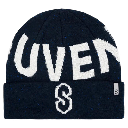 SOUVENIR SPECKLED CUFF BEANIE NAVY