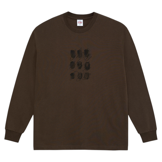POLAR SEQUENCE LONG SLEEVE  BROWN