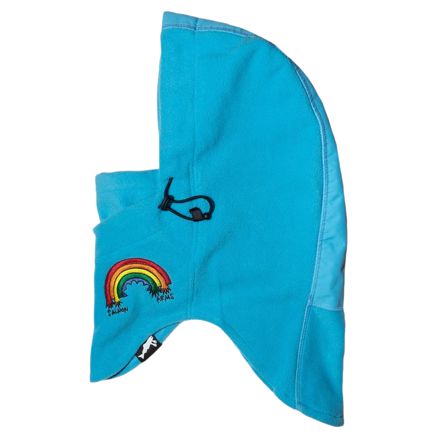 SALMON ARMS FLEECE HOOD RAINBOW BLUE