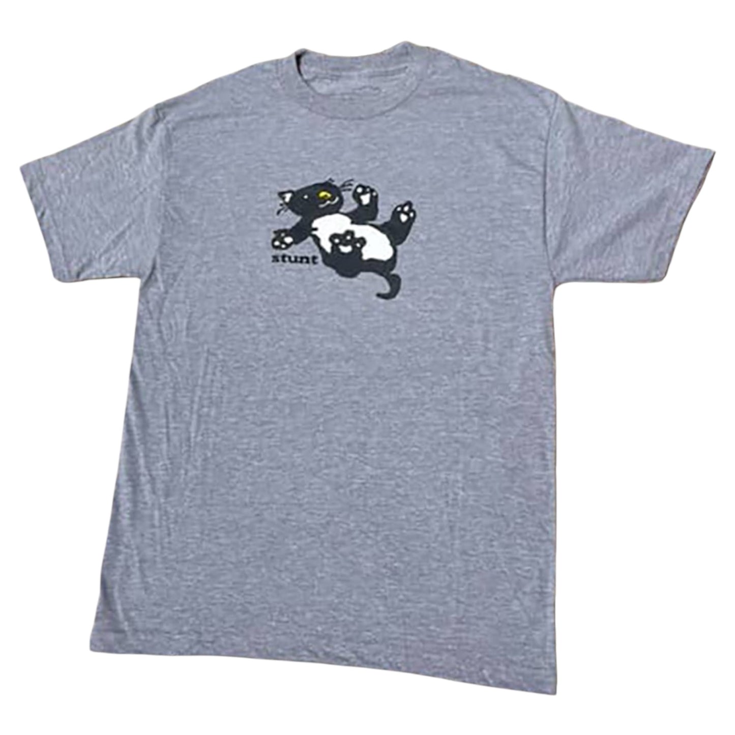 STUNT KITTEN TSHIRT GREY
