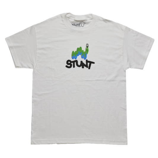 STUNT CATERPILLAR TSHIRT WHITE