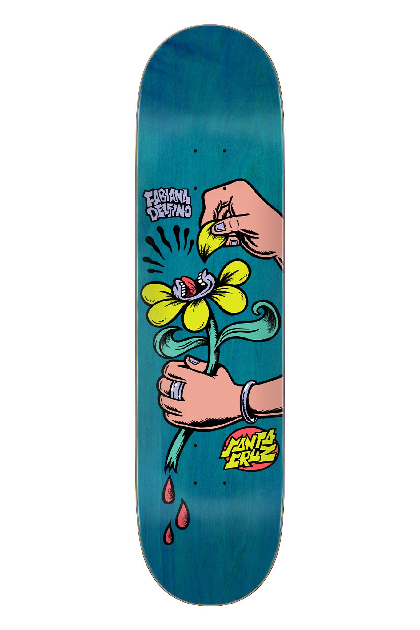 SANTA CRUZ DEFINO LOVES ME NOT DECK 8.0