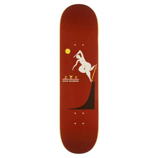 POLAR OSKAR ROZENBURG BS NOSEBLUNT BURNT RED DECK 8.0