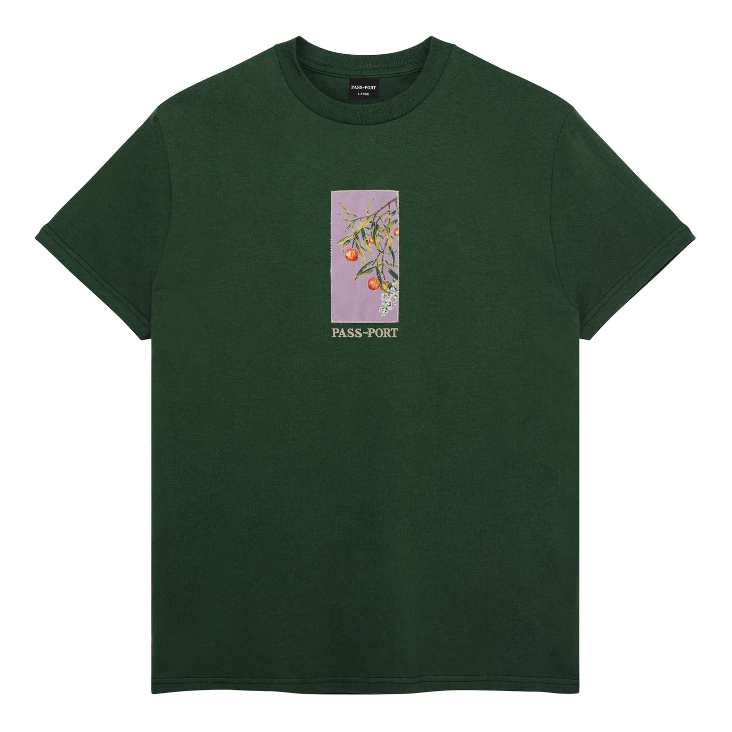 PASSPORT QUANDONG TEE FOREST GREEN