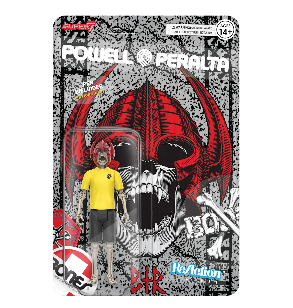 POWELL PERALTA SUPER 7 PER WELINDER REACTION FIGURE