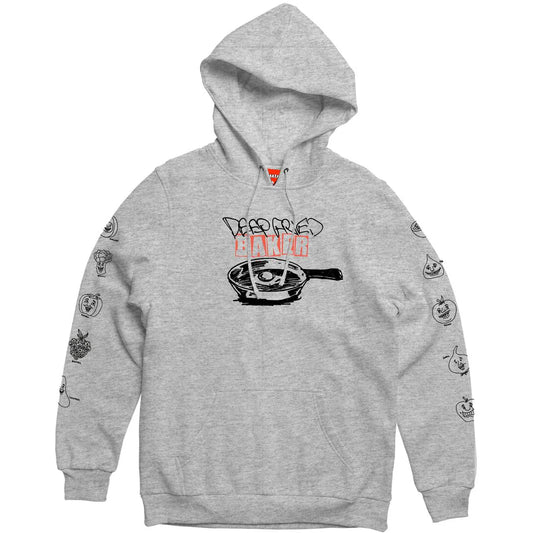 BAKER DEEP FRIED HOODIE GREY HEATHER