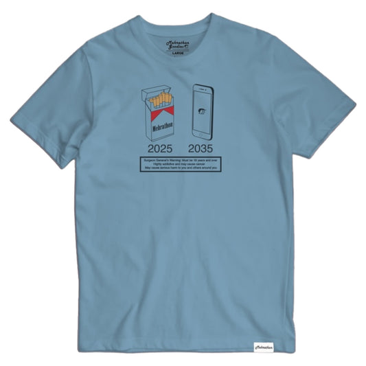 MEHRATHON HINDSIGHT TEE BLUE