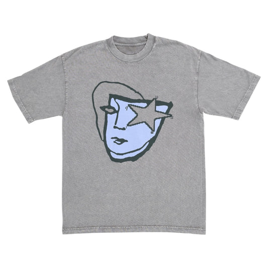 QUASI MASQ TEE LIMESTONE