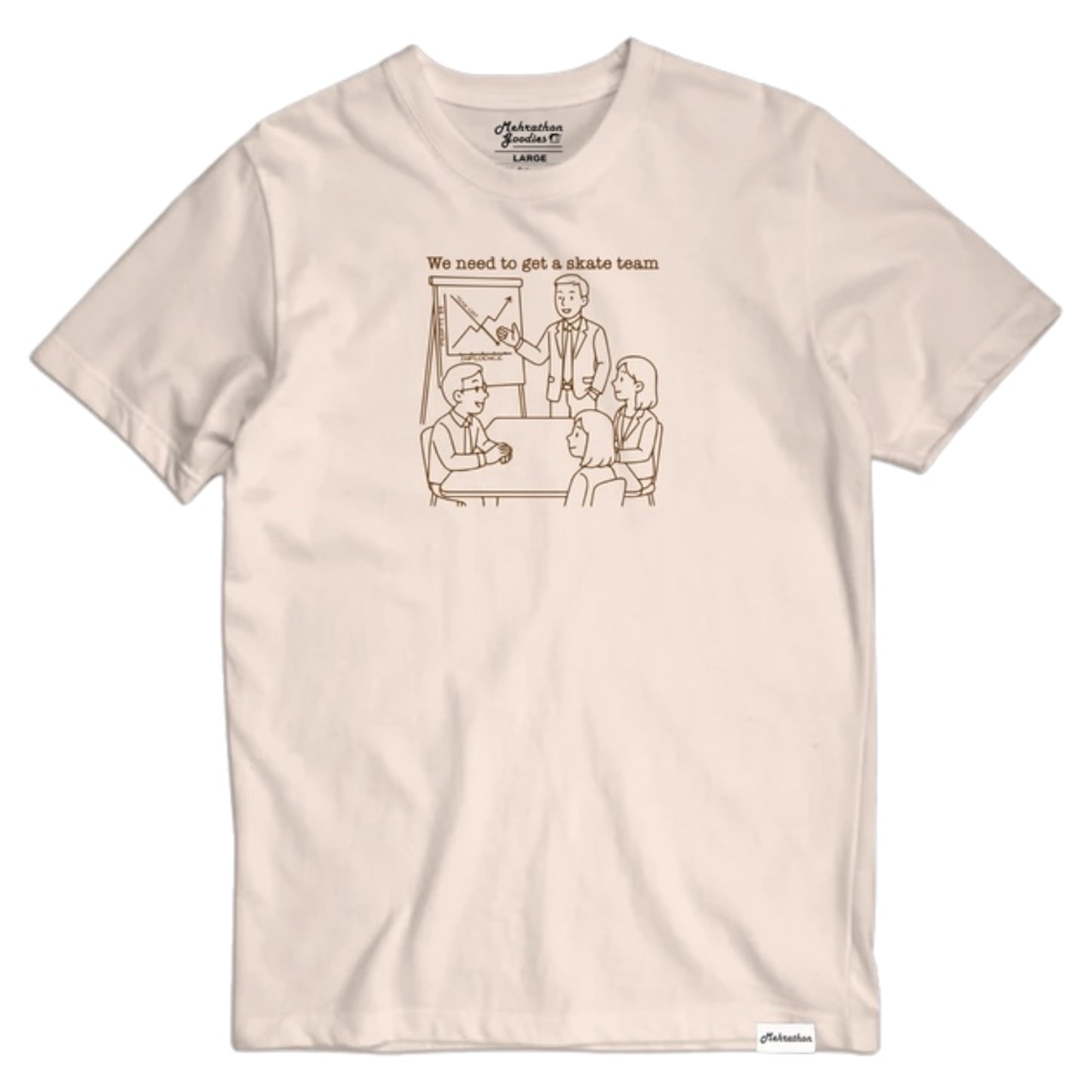 MEHRATHON CORPORATE BANDWAGON TEE NATURAL