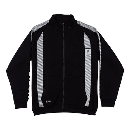 RDS ZIP HIGH VIS FIRE RETARDENT HOODIE BLACK BLACK