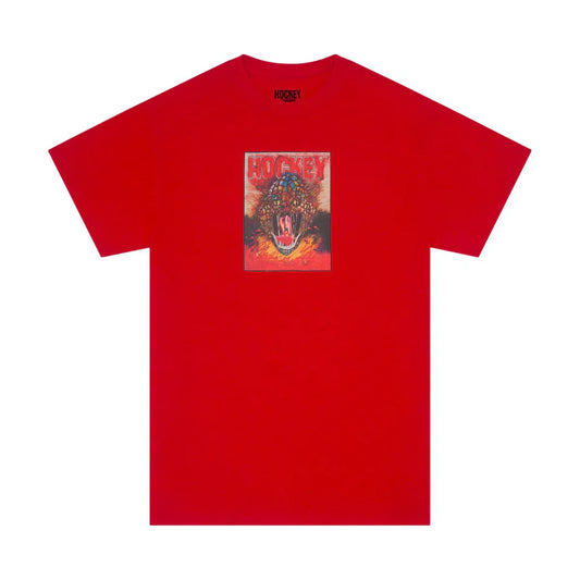 HOCKEY WAR ON MICE TEE RED