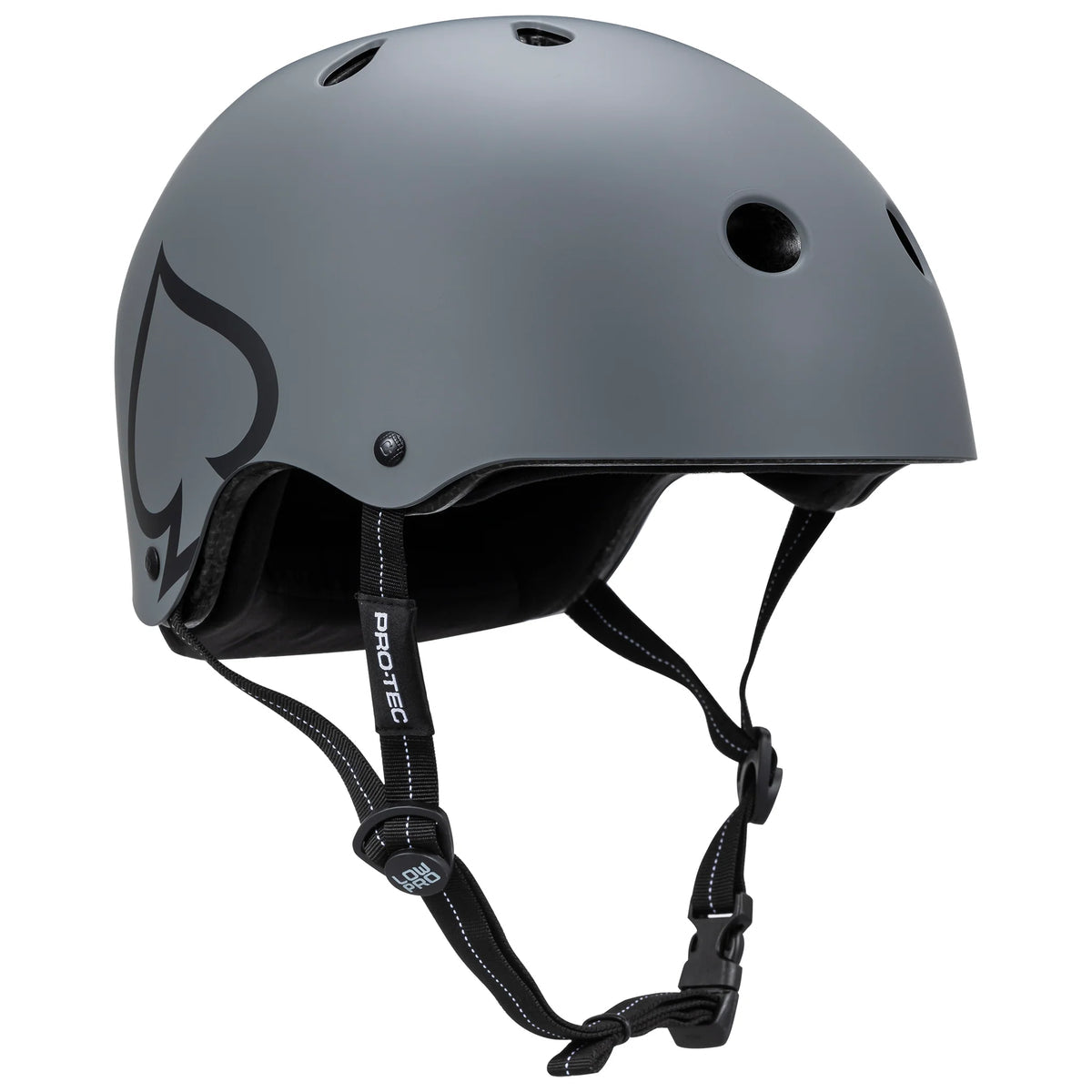 PRO-TEC LOW PRO HELMET MATTE GRAY